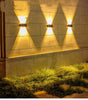 Image of Solar Outdoor Wall Lights Waterproofing Shopping