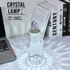 Image of Vase Shape Atmosphere Crystal Lamp Romantic Bedside Diamond Table Lamp  Home Christmas Decorations LED Lights Shopping