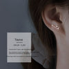 Image of S925 Sterling Silver Constellation Stud Earrings For Women Shopping