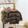 Image of Korean Version Of Childrens Clothing Mens And Womens Baby Sweater Shopping