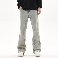 Men's Loose Fitting Micro Flared Jeans Shopping