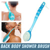 Image of Long Handle Bath Body Brush Soft Back Shower Exfoliating Skin Scrubber Massager Shopping