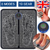 Image of EMS Foot Massager Mat Electric Pad Blood Muscle Circulation Relief Pain LED USB Shopping