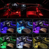 Image of Car USB Atmosphere Light Modification Center Control Instrument Panel Shopping