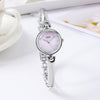 Image of Simple Design Small Exquisite Round Dial Bangle Watch Quartz Watch Shopping