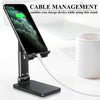 Image of Cell Phone Stand Desktop Holder Tablet Stand Mount Mobile Phone Desktop Tablet Holder Table Cell Foldable Extend Support Desk Mobile Phone Holder Stand Shopping