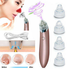 Electric Blackhead Vacuum Pore Cleaner Acne Pimple Remover Strong Suction Tool Electric Blackhead Remover Pore Vacuum Suction Diamond Dermabrasion Face Cleaner Shopping111