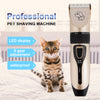 Image of Rechargeable Dog Hair Trimmer USB Charging Electric Scissors Pet Hair Trimmer Animals Grooming Clippers Dog Hair Cut Machine Shopping