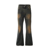 Image of Fashion Horn Denim Trousers Men Shopping