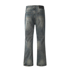 Vintage Washed Skinny Jeans For Men