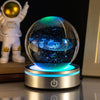 Image of Creative 3D Inner Carving Luminous Crystal Ball Colorful Gradient Small Night Lamp Home Decorations Gifts Selection Shopping