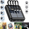 Image of Portable 5000mah Solar Power Bank USB Pack Battery Charger For Outdoor Camping Shopping