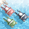 Image of Little Frog Bath Toy, Baby Bathroom, Wind-Up Wind-Up Floating Toy Shopping