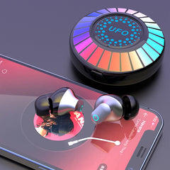 Colorful RGB Light Effect F9 Bluetooth Earphones Shopping