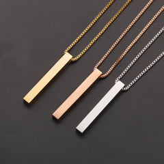 Personality Fashion Style Couple Necklace