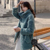 Image of Autumn And Winter Mid-length Fur Fur One Coat Shopping