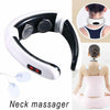 Image of Electric Tens Unit Pulse Neck Massager Magnetic Pulse Therapy Vertebra Relax Shopping111