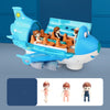 Image of Simulation Model 360 Rotating Music Light Children's Toy Airplane Shopping