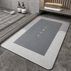 Image of Cushion Cushion Bathroom Sliding  Door  Floor  Bathroom Foot Mat Shopping