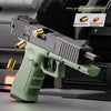 Image of Children's Plastic Automatic Throwing Shell Toy Gun Shopping