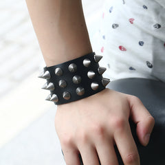 Non Mainstream Punk Cowhide Bracelet Shopping