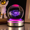 Image of Creative 3D Inner Carving Luminous Crystal Ball Colorful Gradient Small Night Lamp Home Decorations Gifts Selection Shopping