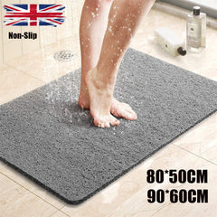 Shower Mat For Inside Shower Silk Circle Bath Mat NonSlip Anti Mould PVC BathMat-Two Size Shopping