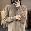 Image of Women's Fashion Temperament Western Style Slimming Woolen Skirt Shopping