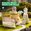 Image of MEWOOFUN Hamster Water Bottle With Stand & Hideout Space 150ml Convenient And Comfortable Solution For Dwarf Hamsters Gerbil Shopping