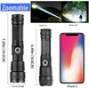 Image of High Power 12000000 Lumen Ultra Bright Aluminum Flashlight LED Rechargeable UK Shopping