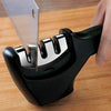 Image of KNIFE SHARPENER Ceramic Tungsten Kitchen Knives Blade Sharpening System Tool USA Shopping