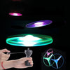 Image of Pull String Luminous Flying Saucer Toy Shopping