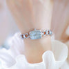 Image of Fashion Quartz Watch Diamond Bracelet Shopping