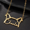 Image of Custom Stainless Steel Name Sweater Chain Shopping