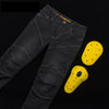 Image of Motorcycle Jeans Retro Motorcycle Riding Anti-fall Protective Gear Shopping