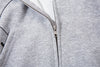 Image of Embroidery Hooded Cardigan Sweater Men Shopping