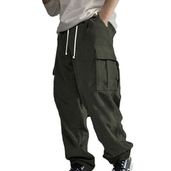 Men's Corduroy Multi-pocket Cargo Pants Shopping