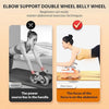 Image of Elbow Support Automatic Rebound Abdominal Wheel Ab Roller For Abdominal Exercise Machine Abs Workout Equipment ,Dolly Core Strengthening Trainer Fitness Belly Training Shopping