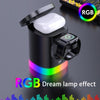 Image of 3 In 1 Magnetic Wireless Fast Charger For Smart Phone RGB Ambient Light Charging Station For Airpods IWatch Shopping