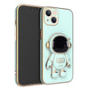 Image of 3D Astronaut Phone Case Anti-Drop Electroplating Bracket Shopping