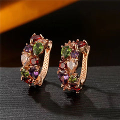 Diamond Crystal Zircon Ear Clip Affordable Luxury Earrings Women Shopping