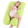 Image of Summer Sleeping Support Pillow For Pregnant Women U Shape Maternity Pillows Pregnancy Ice Silk Shopping