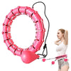 Image of Custom Knots Weighted Hoola Fitness Hoop Smart Hula Thin Waist Weight Loss Knots Weighted Hoola Fitness Hoop Smart Hula Thin Waist Weight Loss Shopping