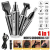 Image of 4 In 1 Rechargeable Hair Beard Eyebrow Ear Nose Shaver Trimmer Electric Kits UK Shopping