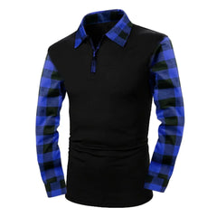 Men's Plaid Sweater Zip Jacket Shopping