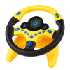 Image of Eletric Simulation Steering Wheel Toy with Light Sound Kids Early Education Toy Shopping