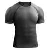 Image of Workout Clothes Short Sleeve Men Quick Drying Clothes Exercise Running T-shirt Shopping