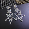 Image of Women's Fashion New Pentagram Earrings Shopping