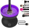 Image of Electric Makeup Brush Cleaner Machine Portable Automatic USB Cosmetic Brush Cleaner Tools For All Size Beauty Makeup Brushes Set Shopping111