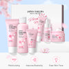 Image of Skin Care Set JAPAN SAKURA Women Beauty Gift Sets Skin Care Kit With Cleanser, Toner, Lotion, Serum, Eye Cream, Face Cream Travel Kit For Women Teen Girls Mom Daughter TSA-friendly Sizes 6pcs Shopping111